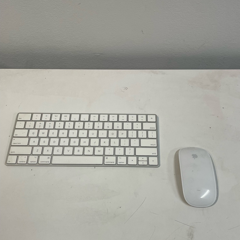 Apple wireless keyboard and mouse